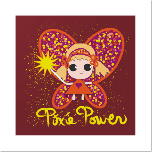 Pixie Power Posters and Art